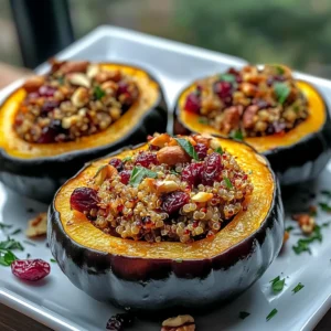 Air Fryer Stuffed Acorn Squash Rings: A Nutritious and Flavor-Packed Seasonal Delight