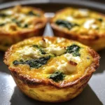 Amazing Spinach Feta Egg Muffins: Portable Powerhouse
