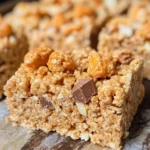 Butterfinger Rice Krispie Treats