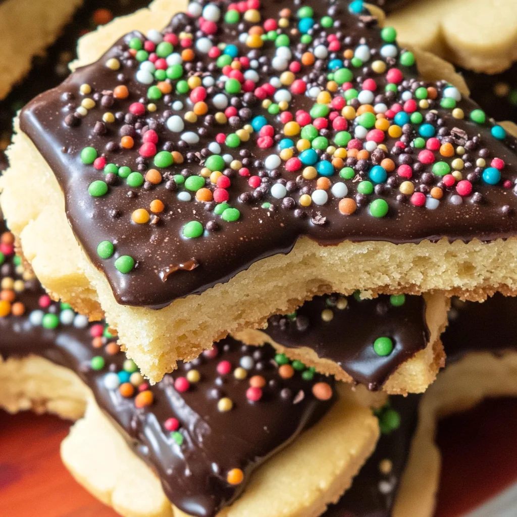 Chocolate Dipped Shortbread
