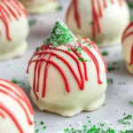 Christmas Tree Cake Truffles