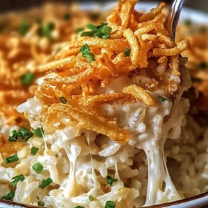 Comforting French Onion Chicken Rice Bake Your Family Will Love