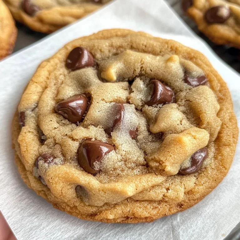 Copycat Crumbl Chocolate Chip Cookie Recipe