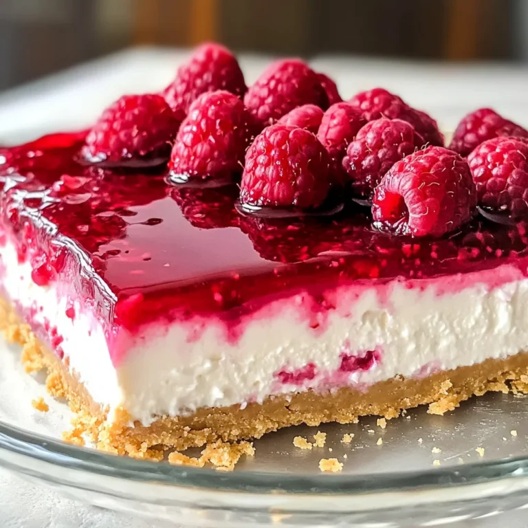 Creamy Raspberry Cheesecake