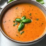 Creamy Roasted Red Pepper Soup