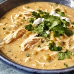 Crockpot Creamy White Chicken Chili
