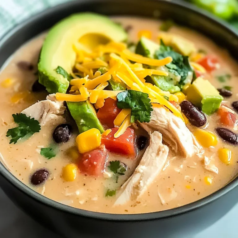 Crockpot White Chicken Chili – Easy, Creamy & Hearty
