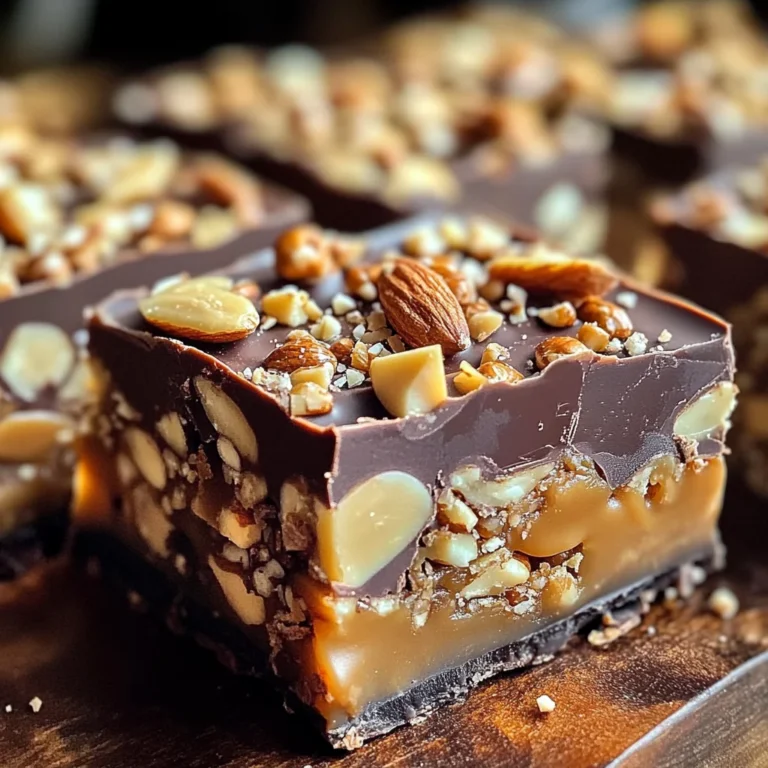 Decadent Caramel Chocolate Crunch Bars: A Sweet Indulgence