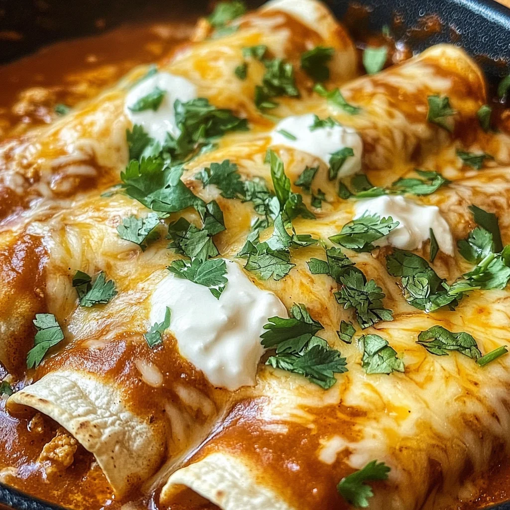Delicious Chicken Enchiladas