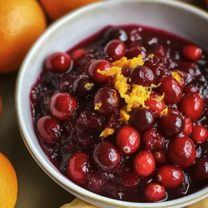 Easy Homemade Fresh Cranberry Orange Sauce Recipe