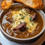 French Onion Beef Short Rib Soup