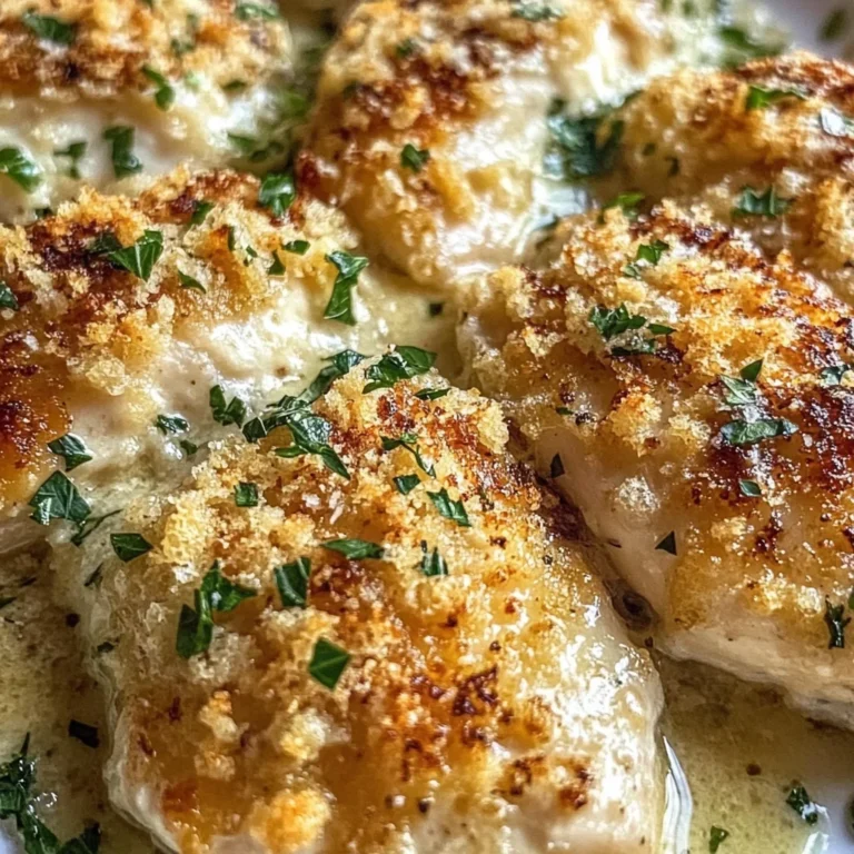 Garlic Parmesan Chicken Bake