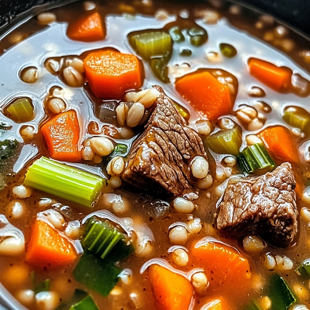 Gordon Ramsay Beef Barley Soup