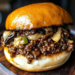 Gordon Ramsay Philly Cheesesteak Sloppy Joes (Ava-Style)