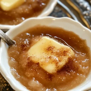 Hot Buttered Apple Sauce