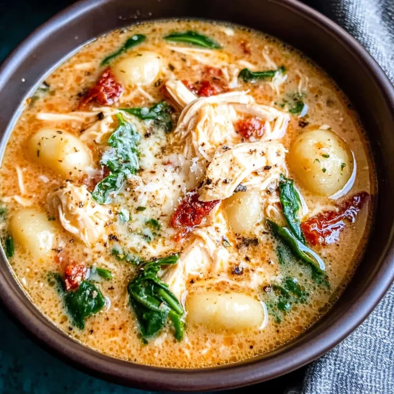 Italian Chicken Gnocchi Soup Recipe