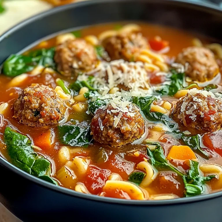 Italian Meatball Soup: Comfort in a Bowl