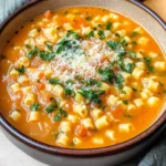 Italian Pastina Soup (Simple Vegetable Soup in 25 Minutes)