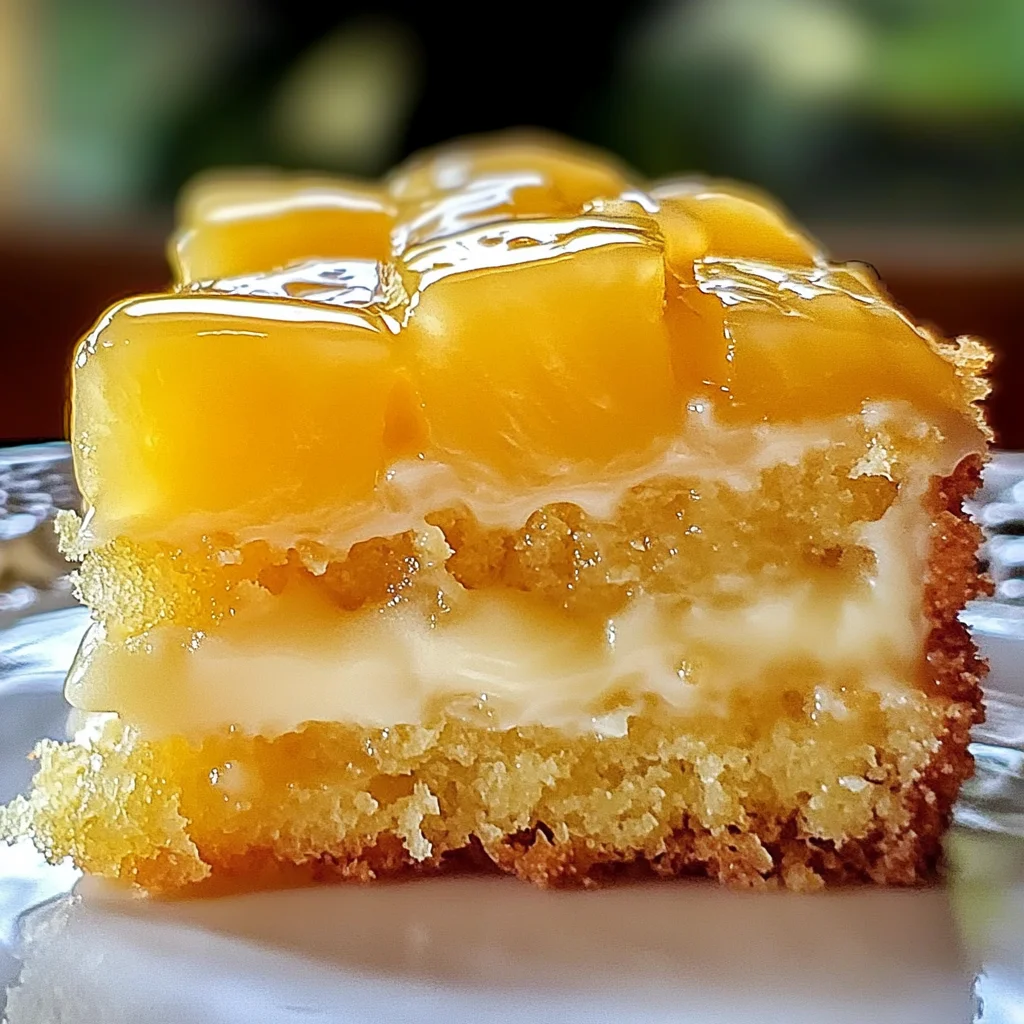 Juicy Pineapple Heaven Cake