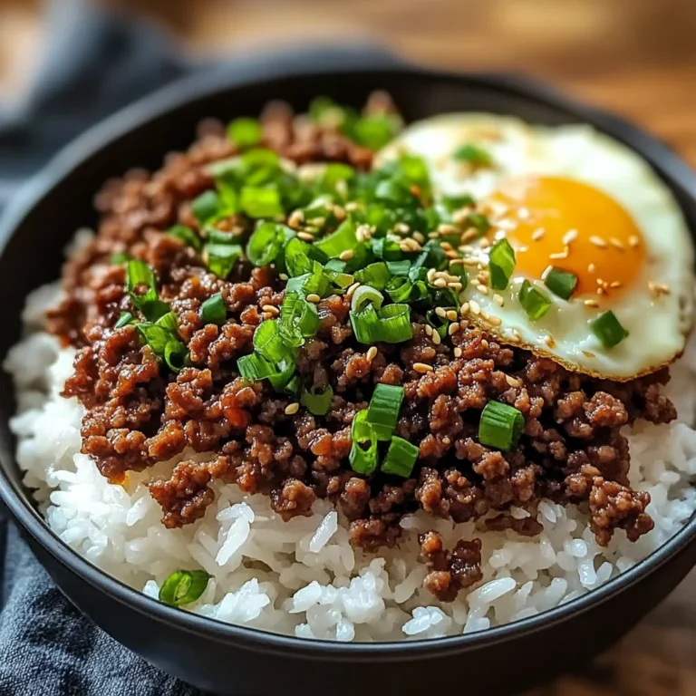 Korean Ground Beef Bowl (25-Minutes)