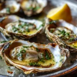 Lemon Butter Grilled Oysters