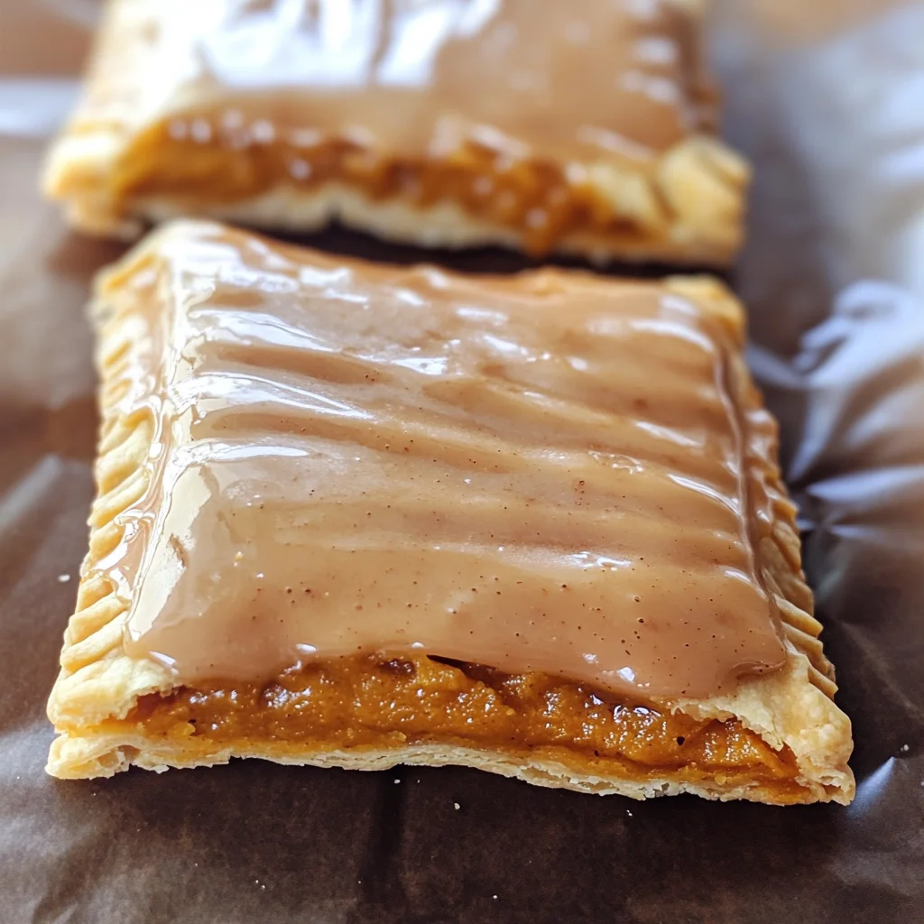 Maple-Glazed Pumpkin Poptarts
