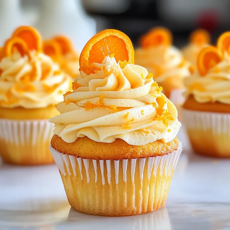 Orange Cupcakes
