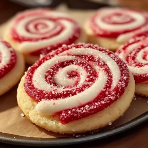Peppermint Swirl Cookies