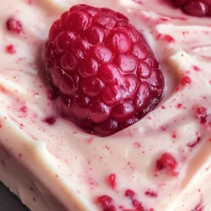 Raspberry Ganache with White Chocolate