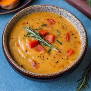 Roasted Vegetable Soup: Smooth and Creamy