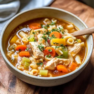 Sicilian Chicken Soup
