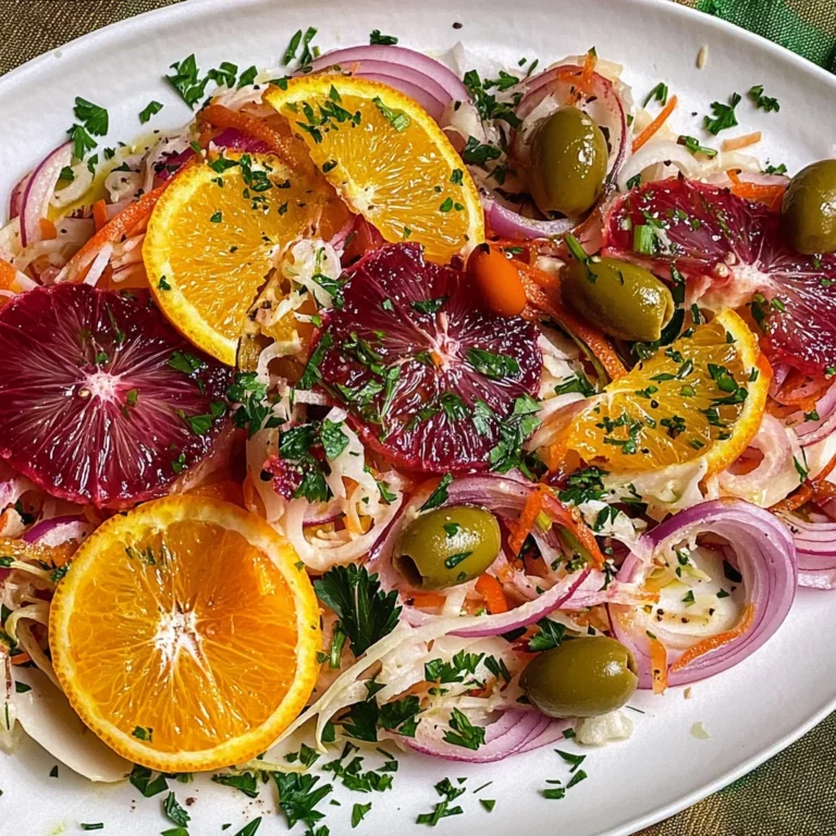 Sicilian Orange Salad (Insalata di Arance)