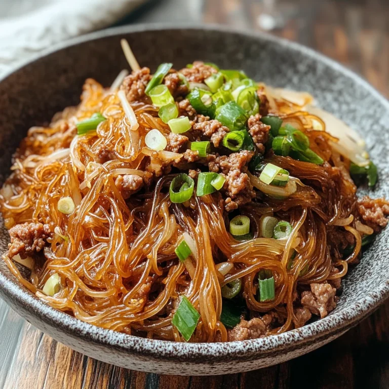 Stir Fried Vermicelli with beef (Ma Yi Shang Shu, 蚂蚁上树)