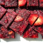 Strawberry Cherry Apple Chia Bars