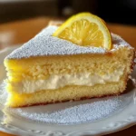 The Best Lemon Custard Cake