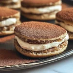 Tiramisu Sandwich Cookies