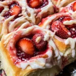 Vegan Strawberry Sweet Rolls