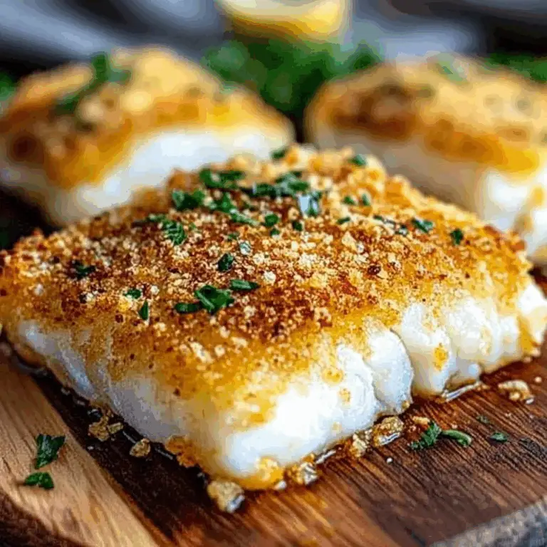 Crispy Air Fryer Parmesan Crusted Cod