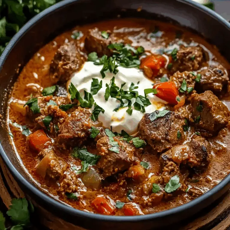 Lamb Kalya with Yogurt and Cream