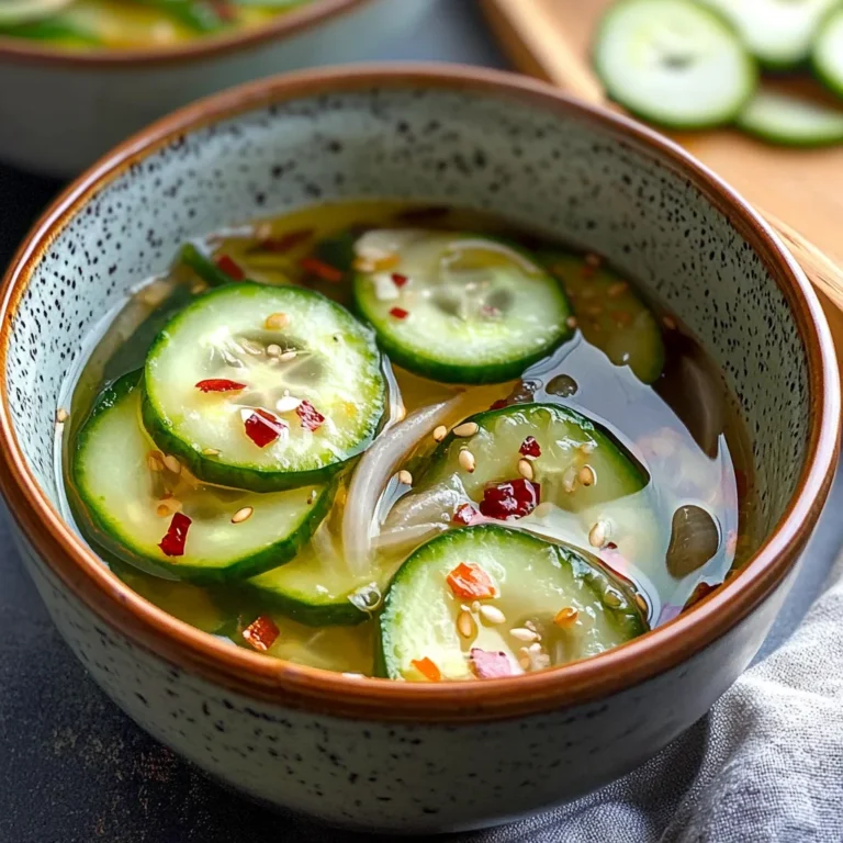 Asian Pickled Cucumber