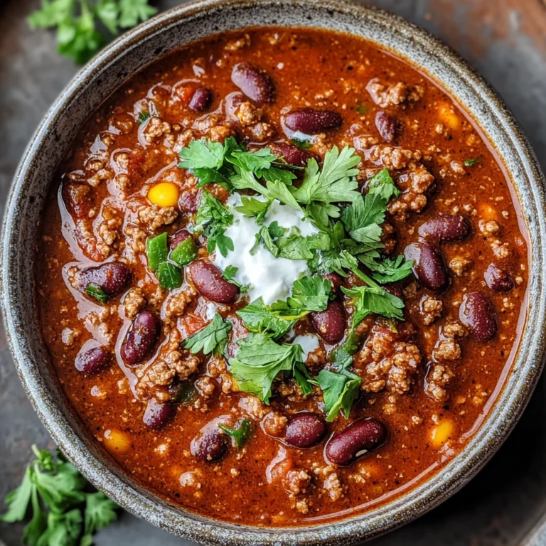 Best Ground Beef Stovetop Chili