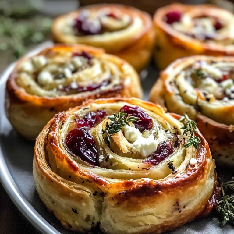 Cranberry Cream Cheese Pinwheels with Feta & Herbs