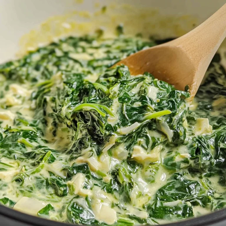 Creamed Spinach Recipe
