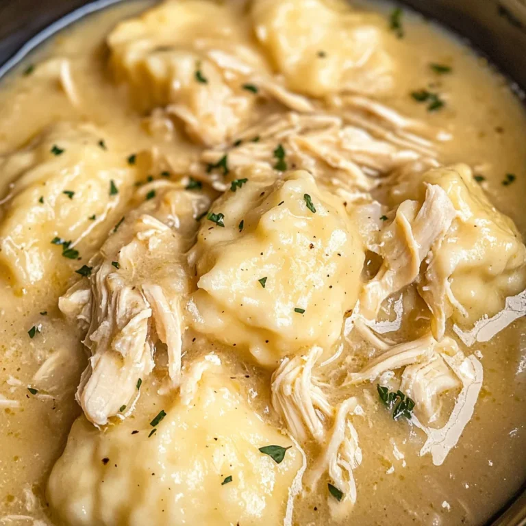 Crock Pot Chicken and Dumplings