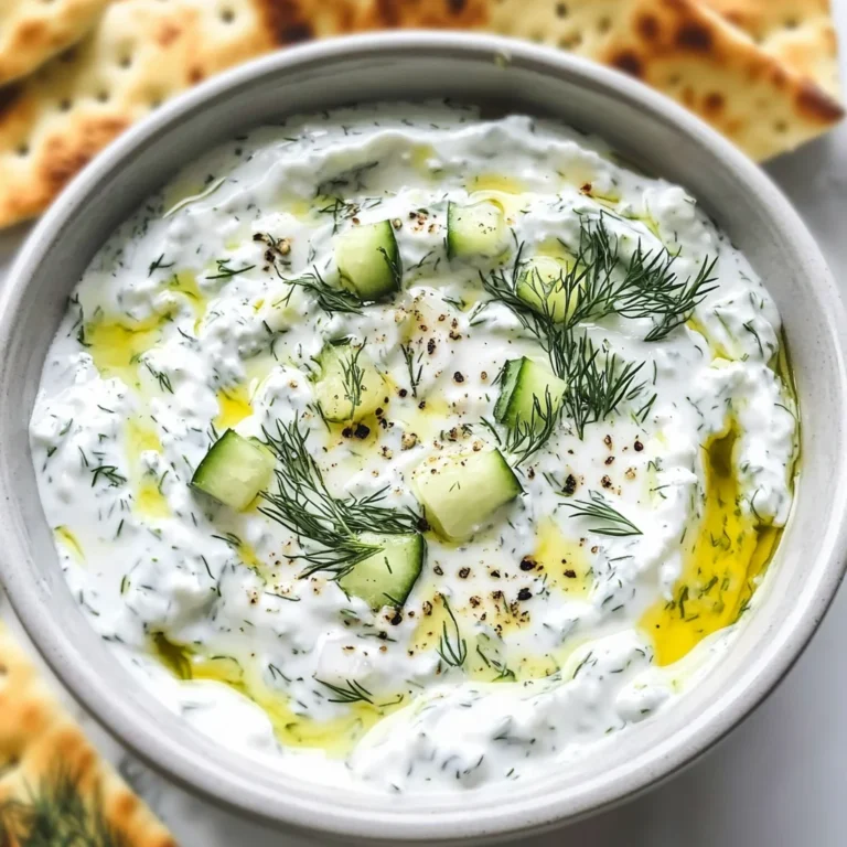 Easy 10 Minute Healthy Tzatziki Sauce