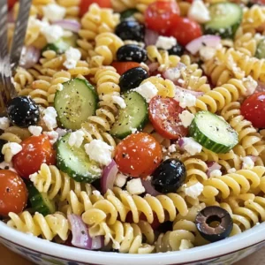 Easy Italian Pasta Salad