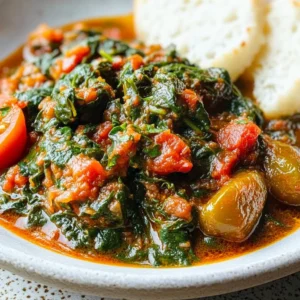 Ghanaian Spinach Stew