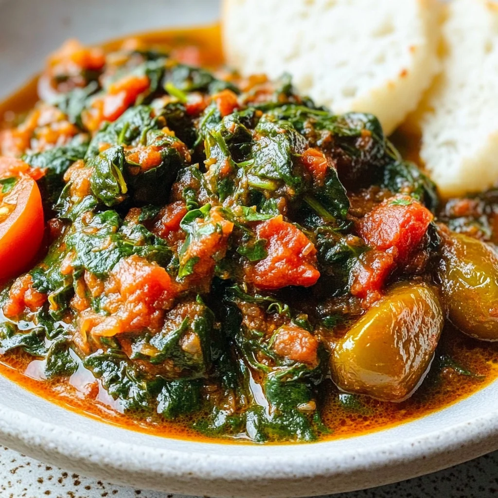 Ghanaian Spinach Stew