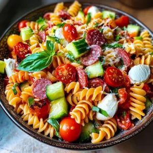 Healthy Pasta Salad