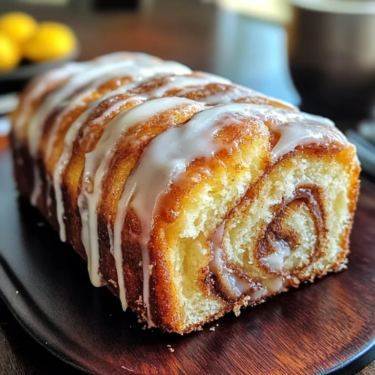 Heavenly Cinnamon Swirl Donut Loaf: A Deliciously Cozy Recipe